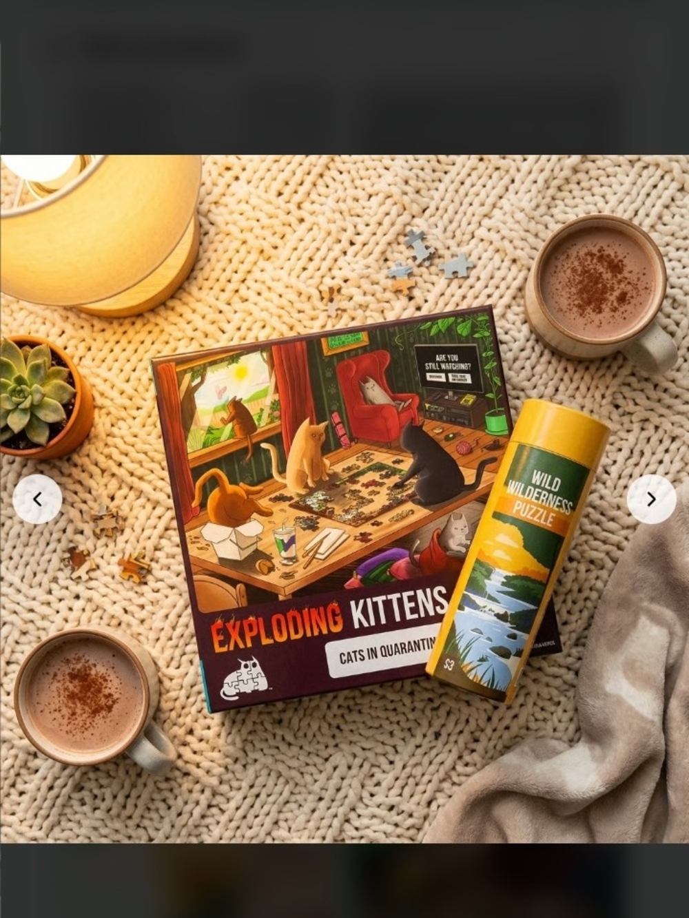 Exploding Kittens And Wild Wilderness Puzzle Bundle